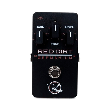 Red Dirt Germanium Overdrive Effect Pedal